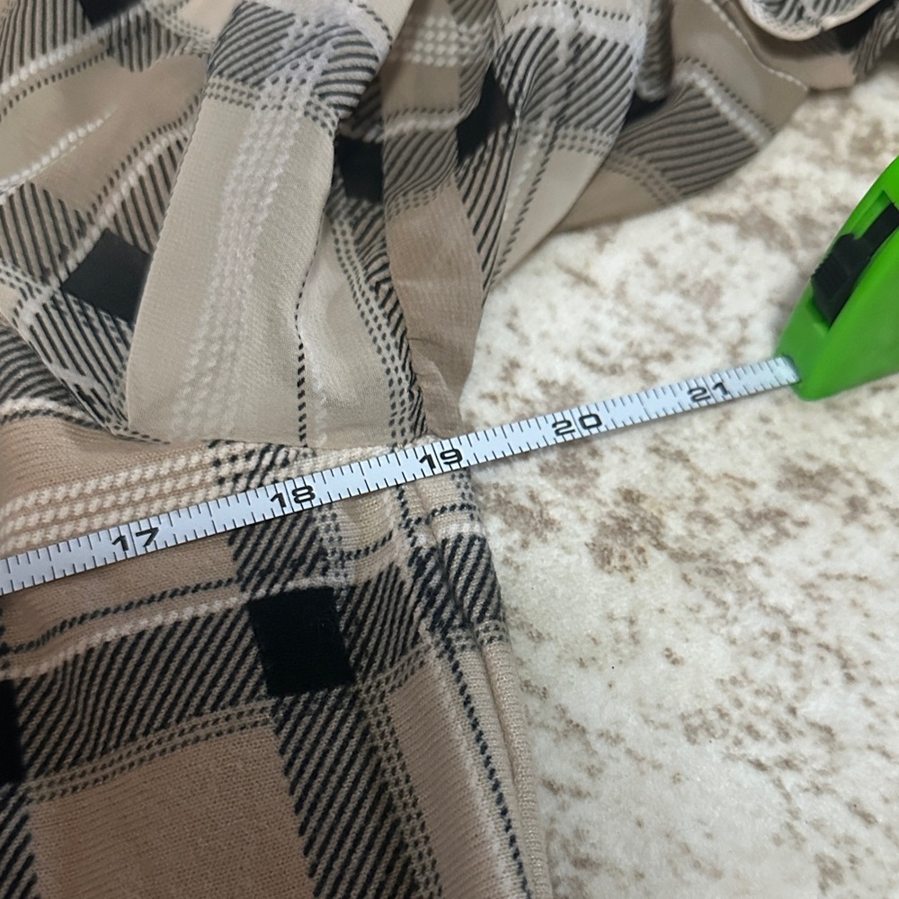 Plaid Long Sleeve Blouse - Picture 8 of 11